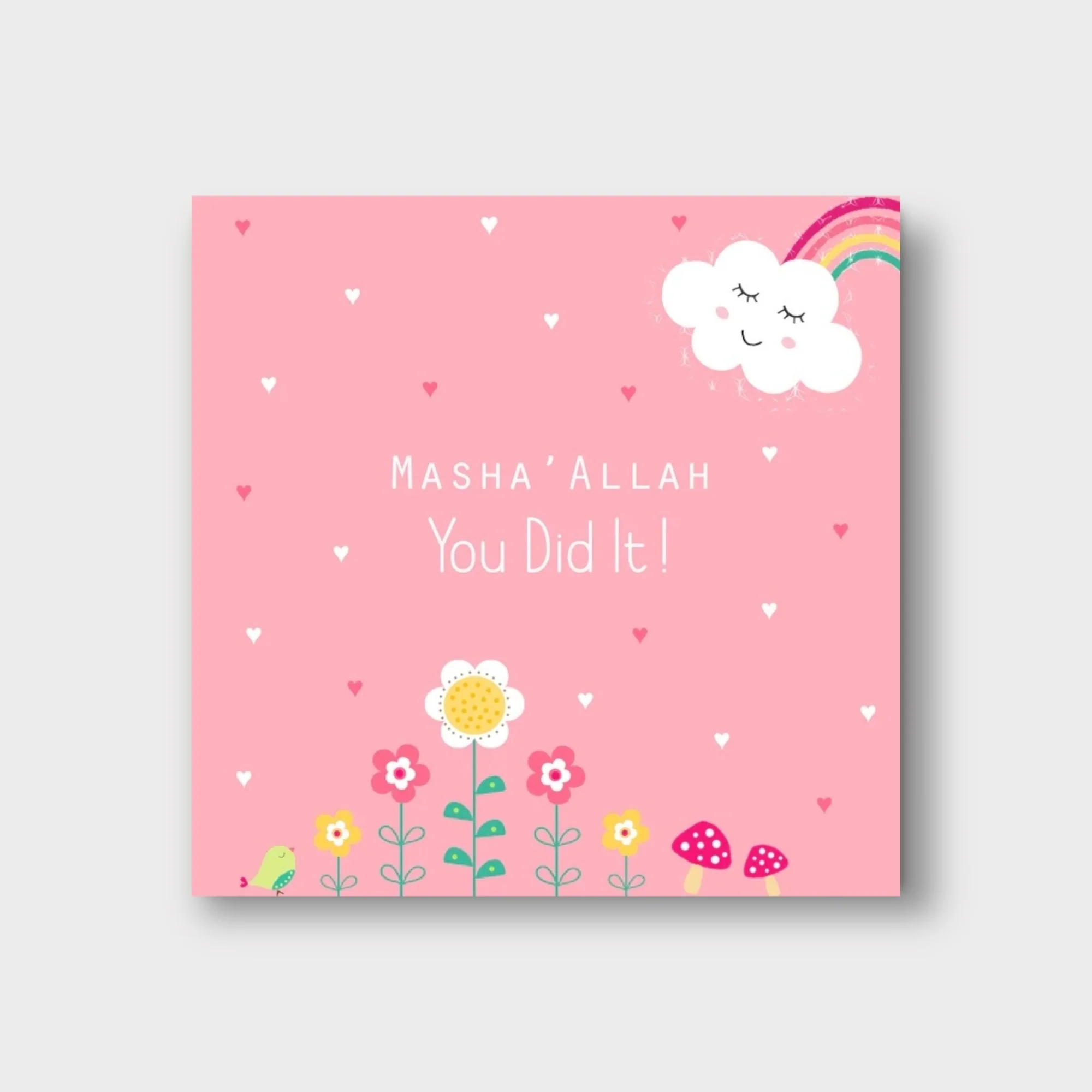 Masha'Allah You Did It - Pink