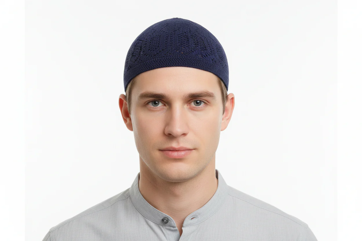 Mercan Prayer Hat|Kufi - Image 4