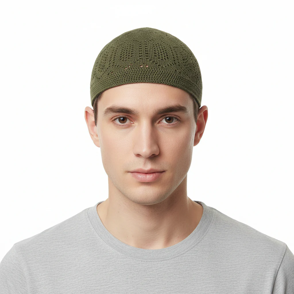 Mercan Prayer Hat|Kufi - Image 9