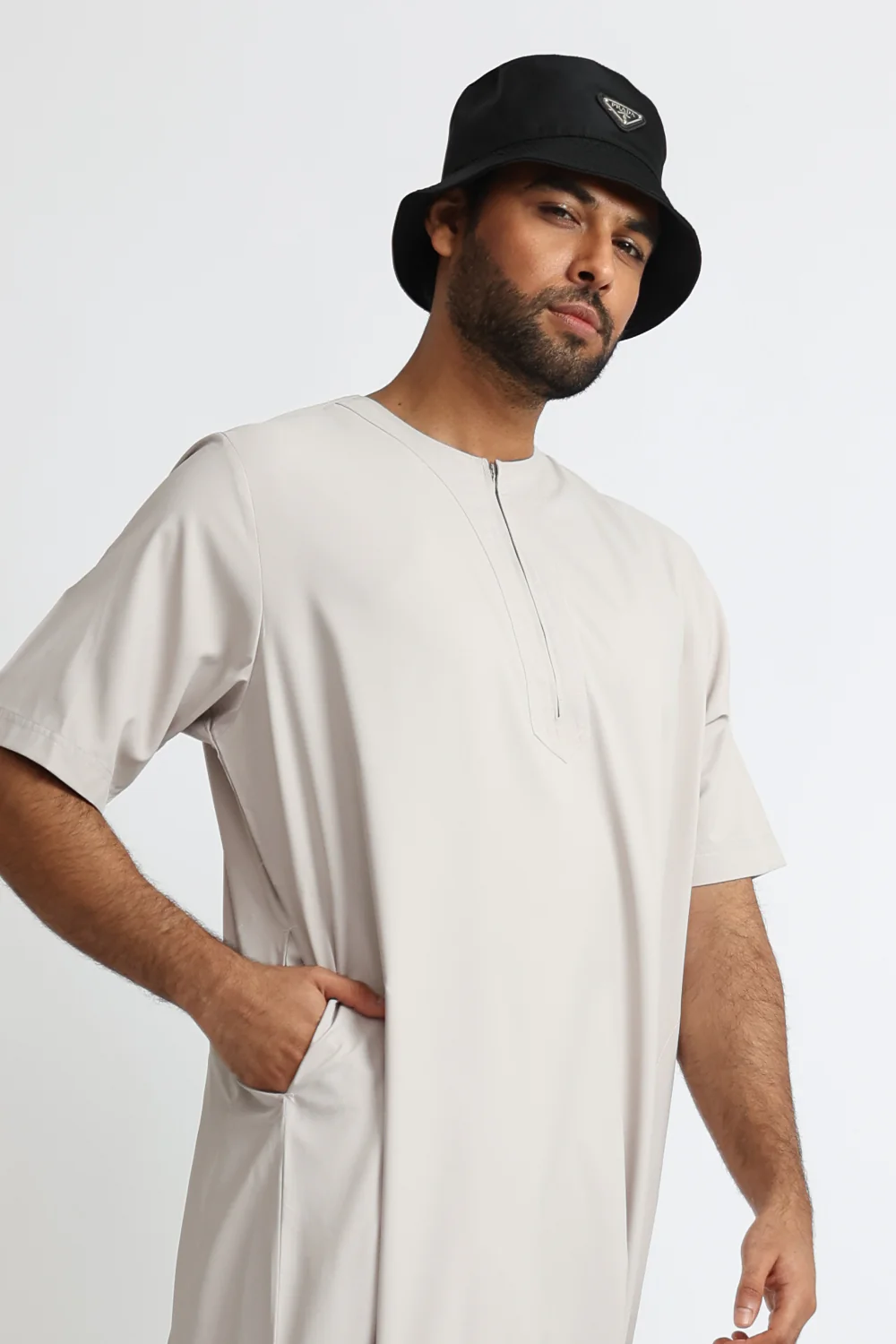 Mercury Half Sleeve Thobe - Image 4