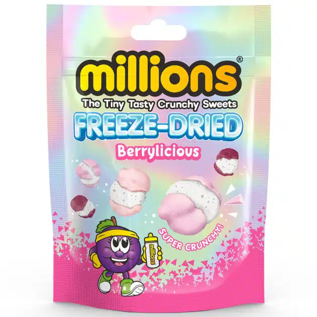 Millions Freeze Dried Trillions Berrylicious 50gm