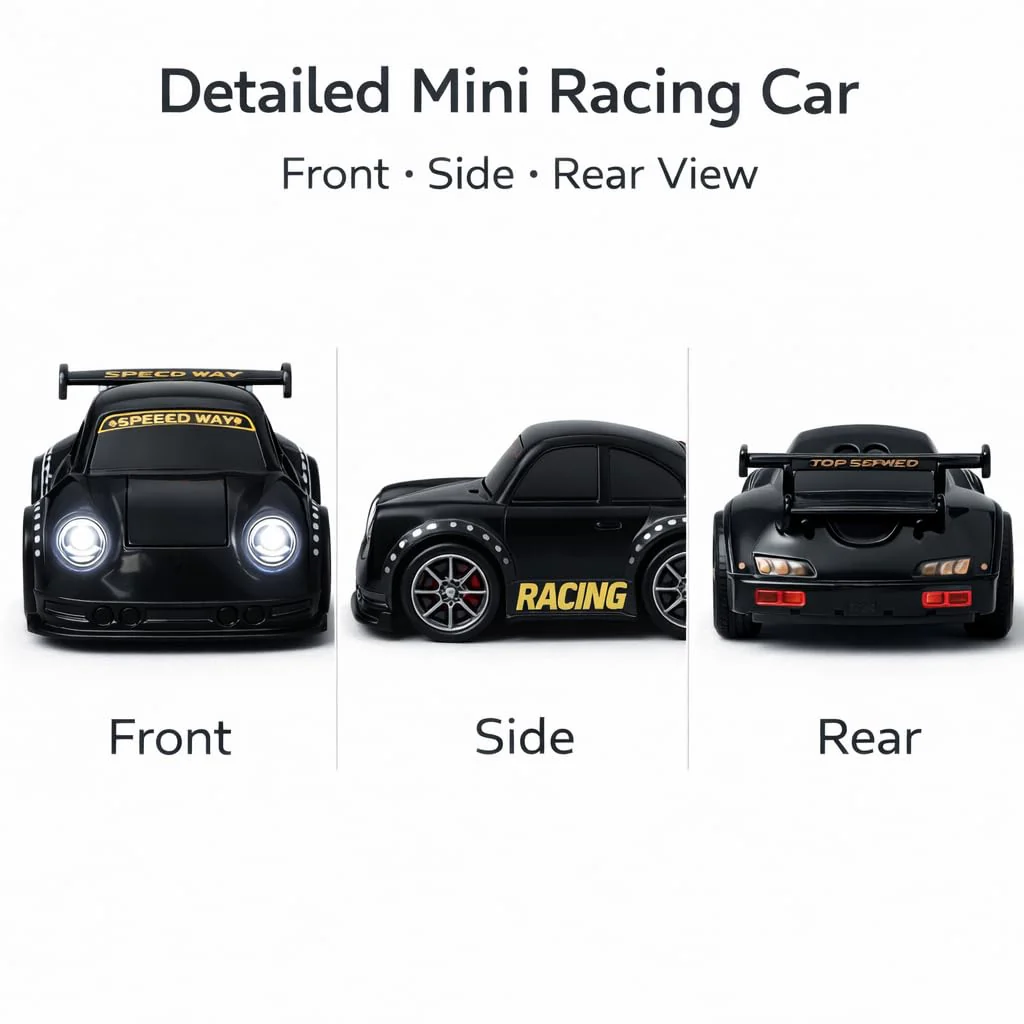 Mini Multi-Functional Car With Remote Control  | Ultimate Smart RC Toy for Kids 3+ Years - Image 6