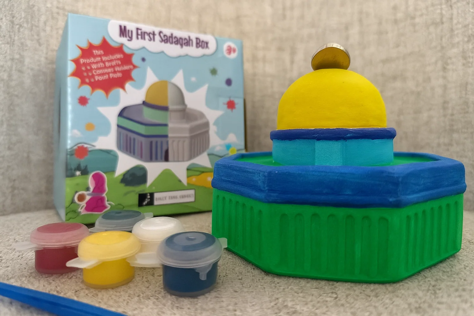 My First Sadaqah Box | Money Box for Kids - Image 2