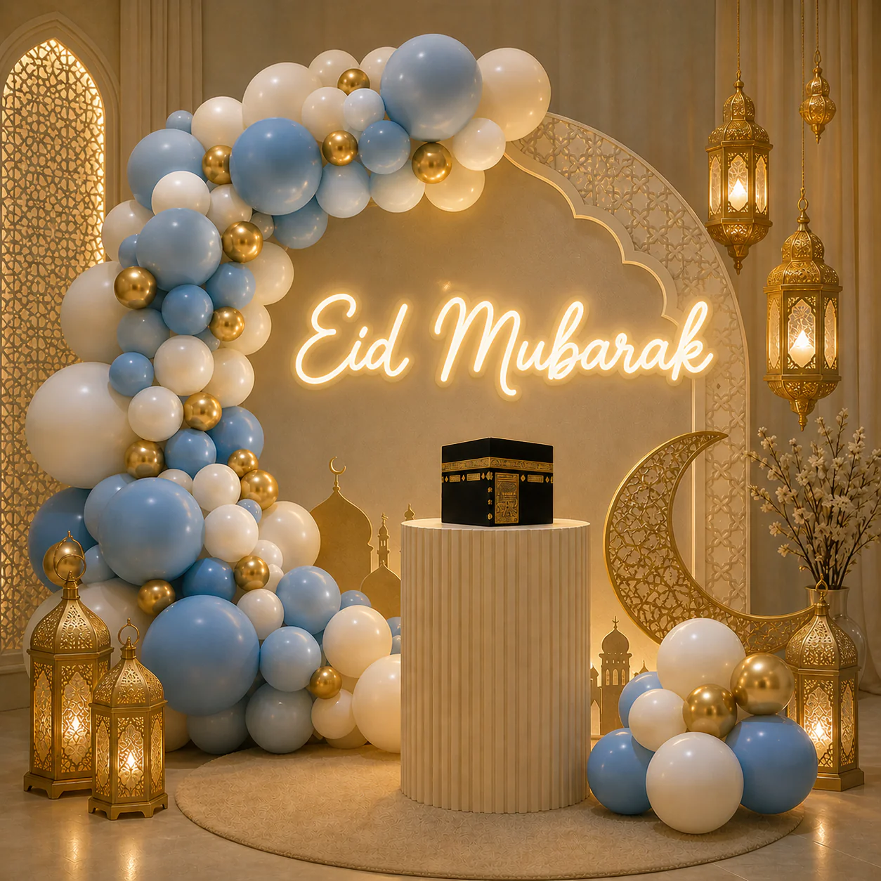 Neon Led Sign Umrah | Eid Mubarak - Image 2