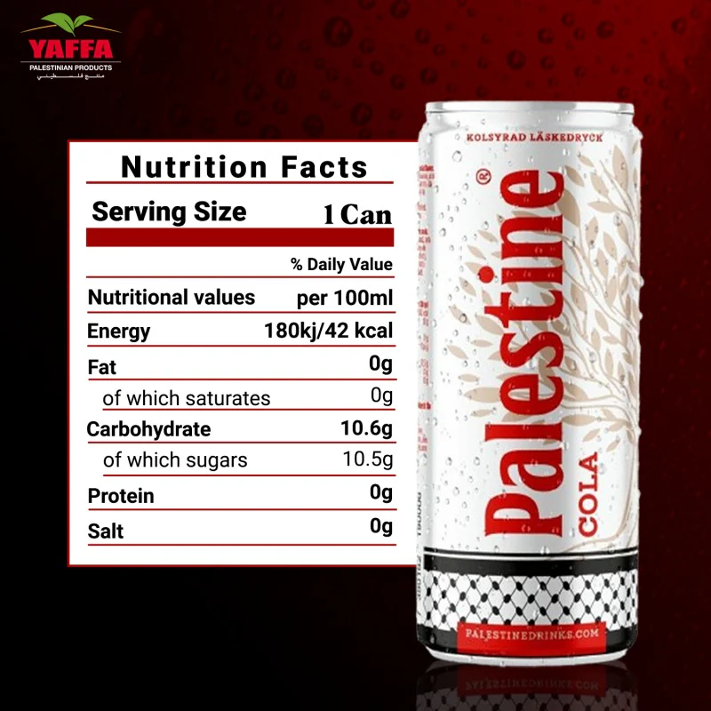 Palestine Cola 330ml - Image 4