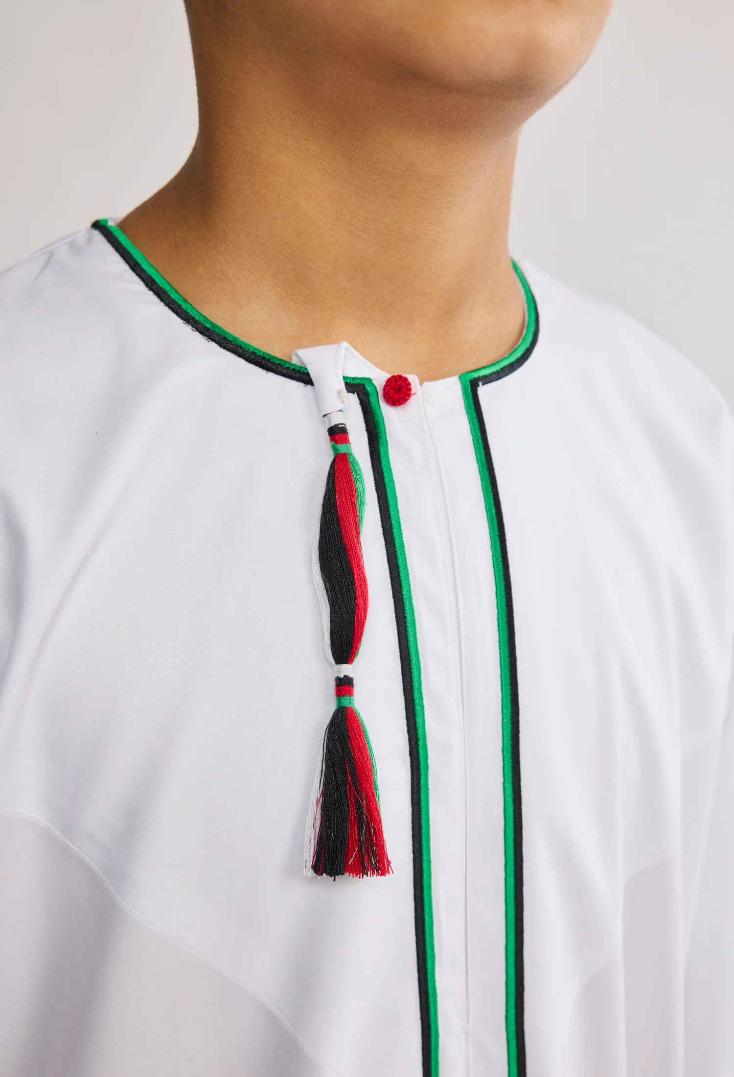 Palestine Inspired White Boys Thobe - Image 3