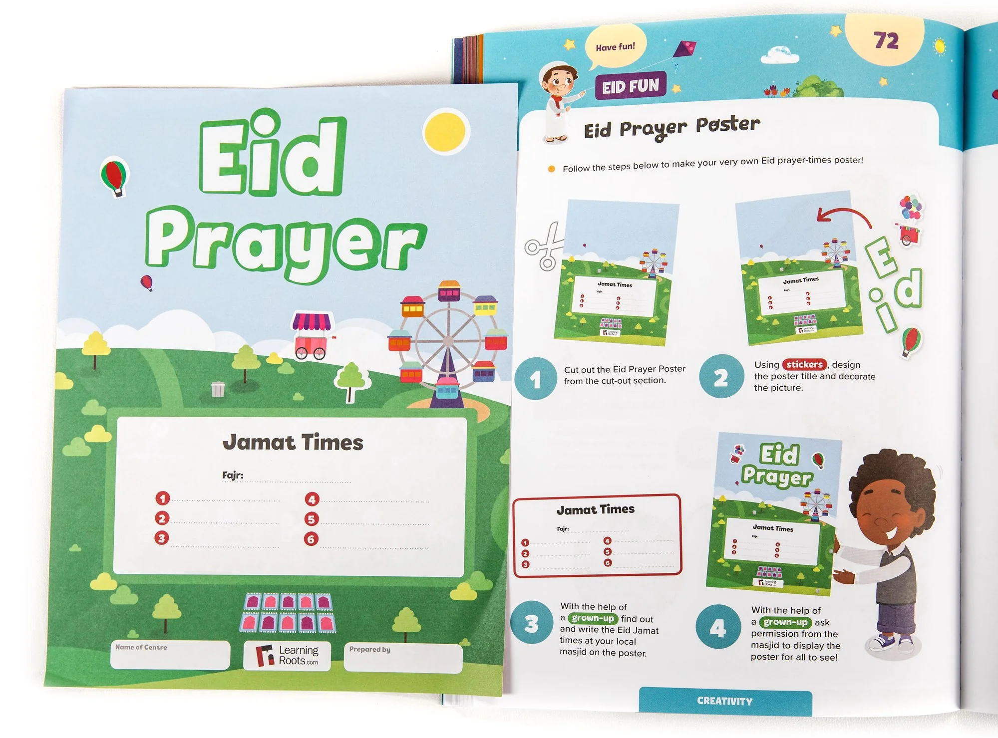 Ramadan Activity Book Set (Big & Little Kids) - Image 4