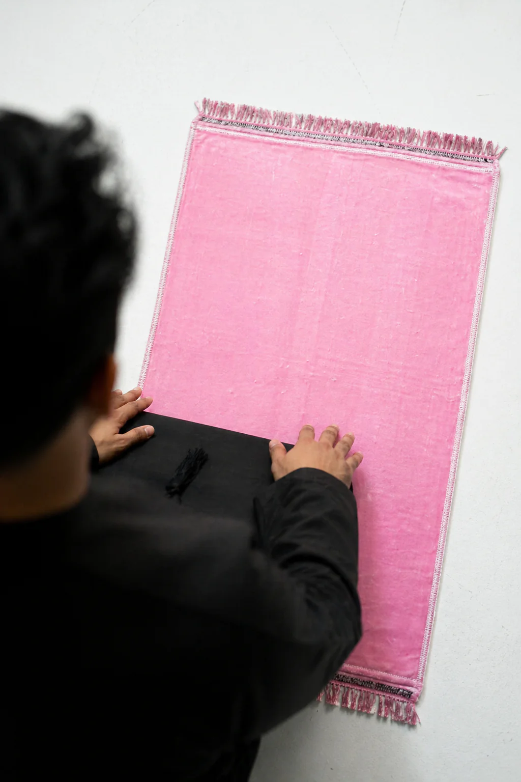 Rose Pink Foam Prayer Mat