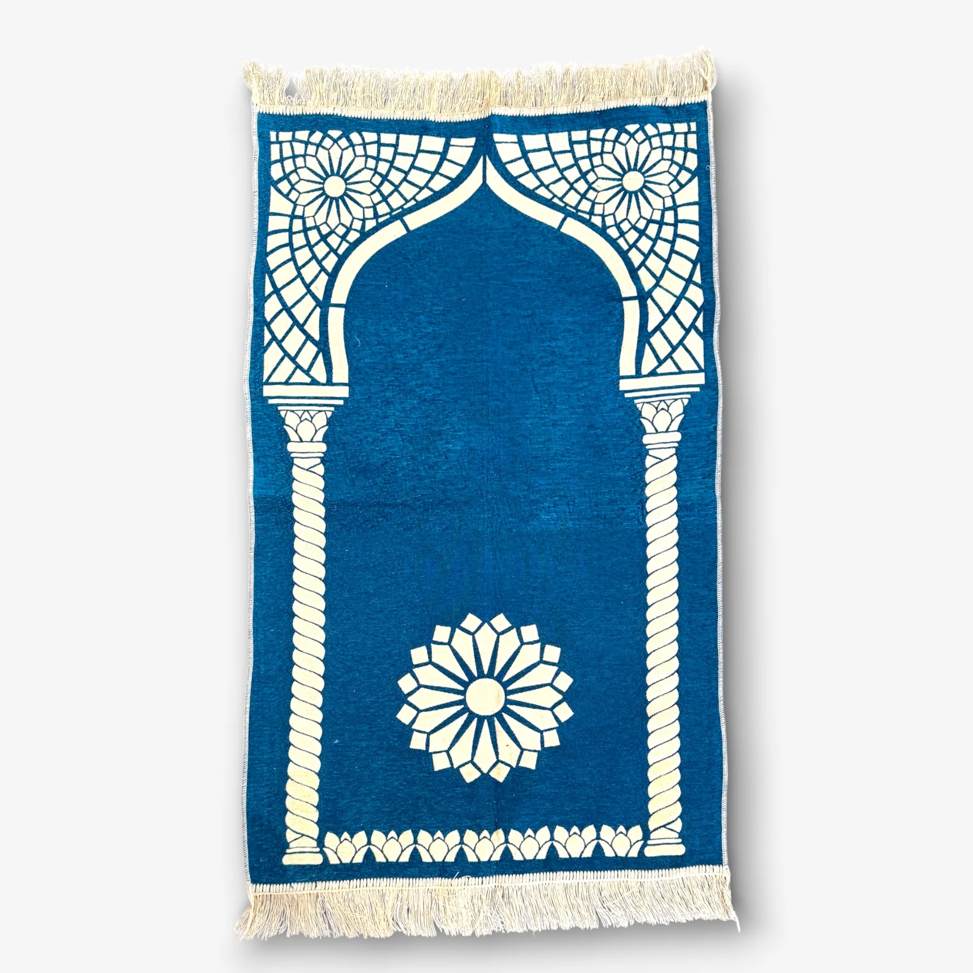 Royal Blue Arch Prayer Mat