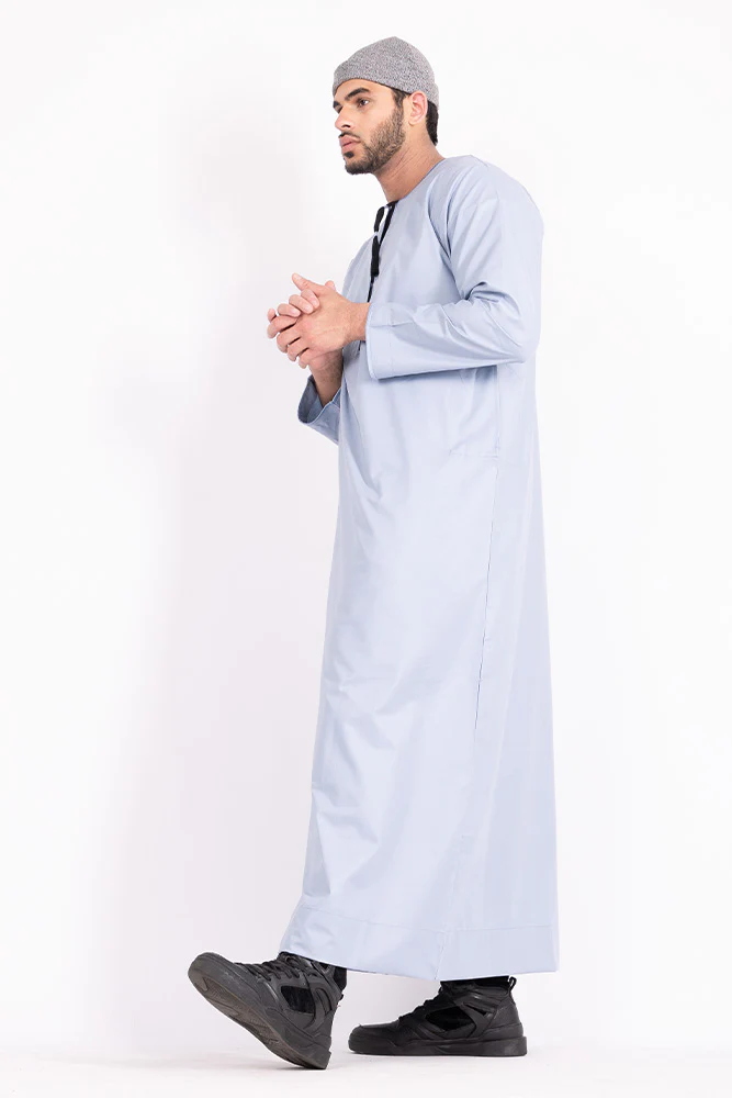 Sky Blue Habeel Thobe - Image 2
