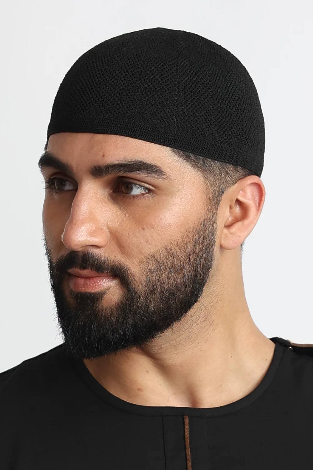 Soylu Black Prayer Hat - Image 2