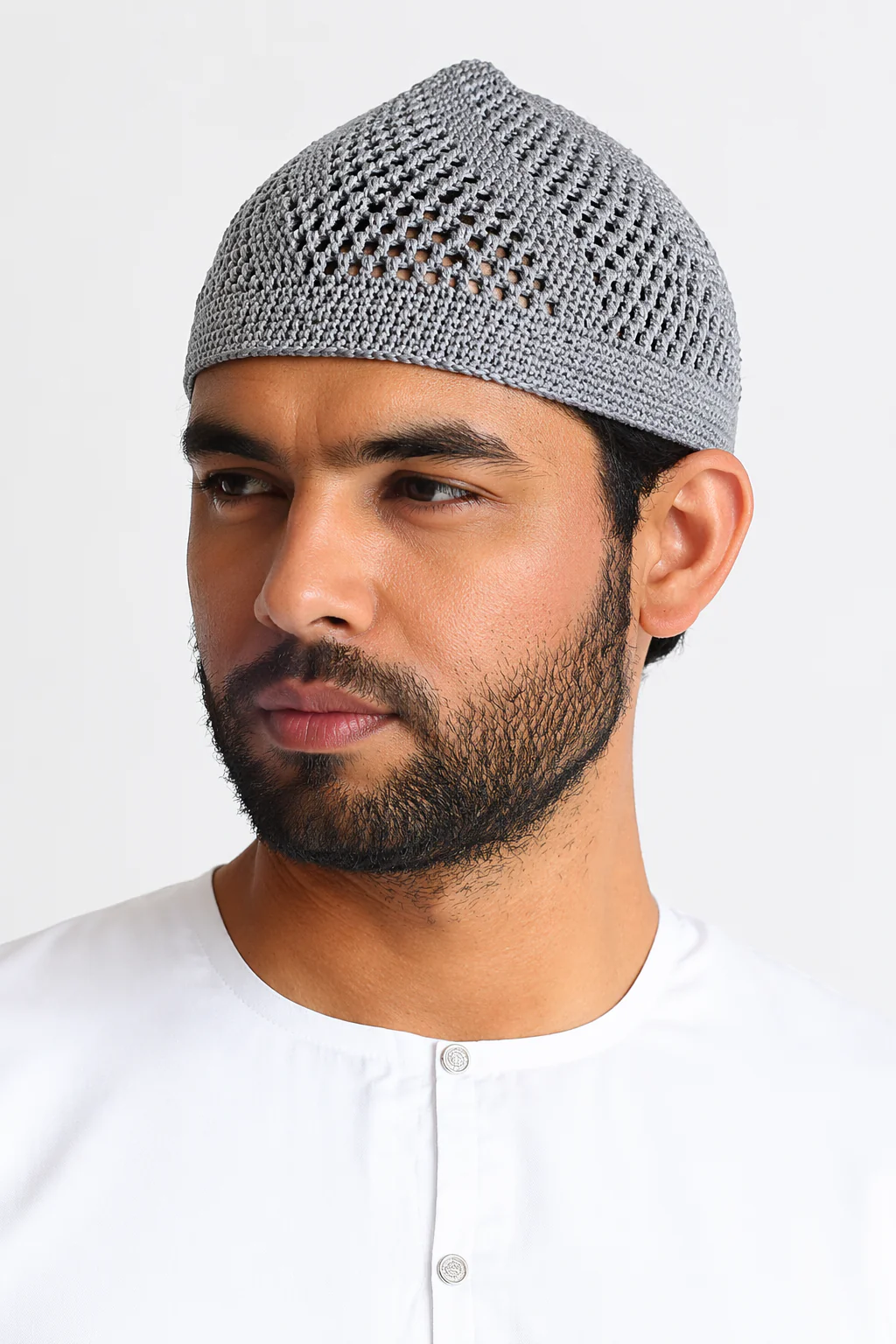 Soylu Grey Prayer Hat
