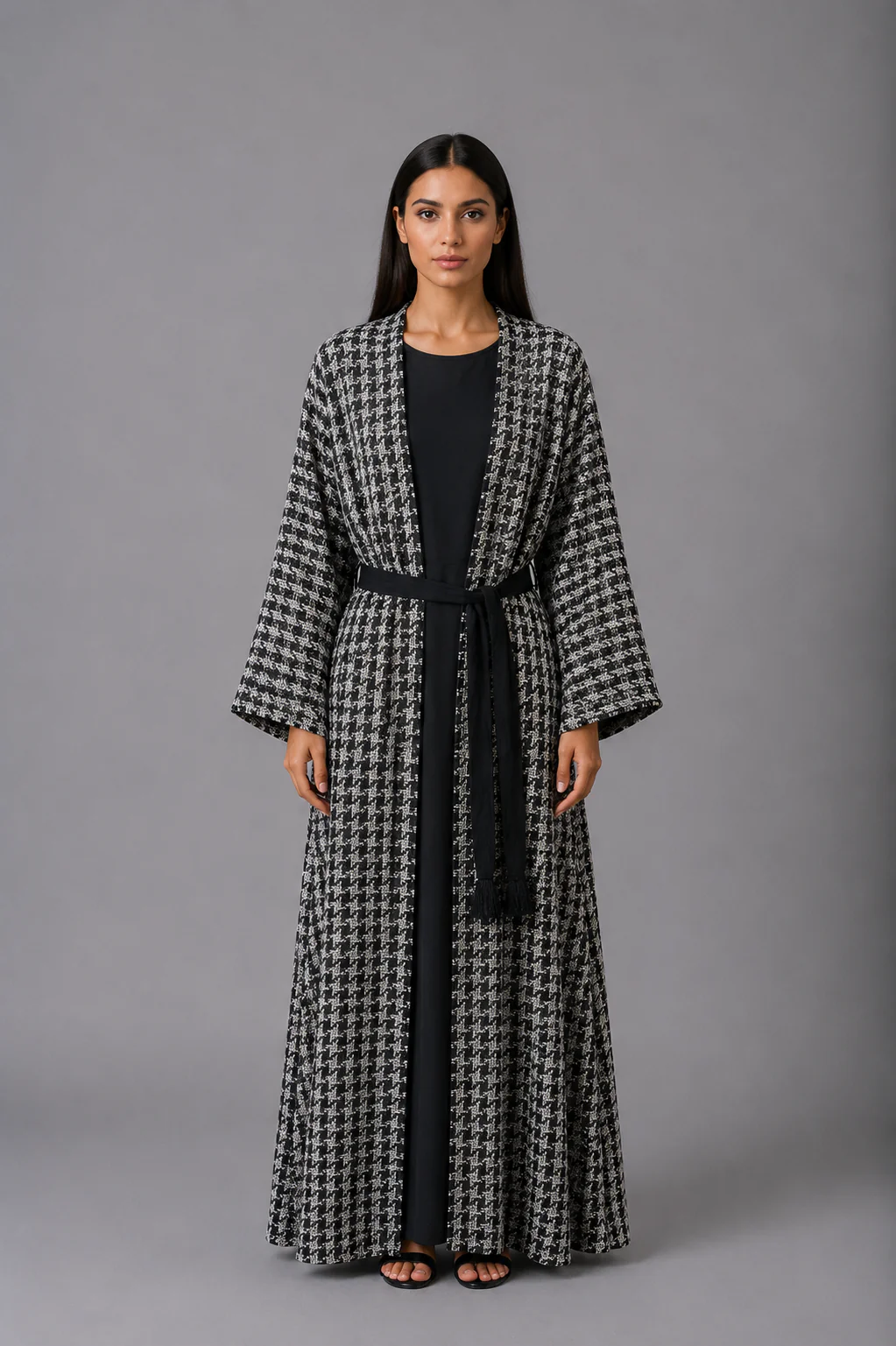 The Chelsea Check Winter Abaya