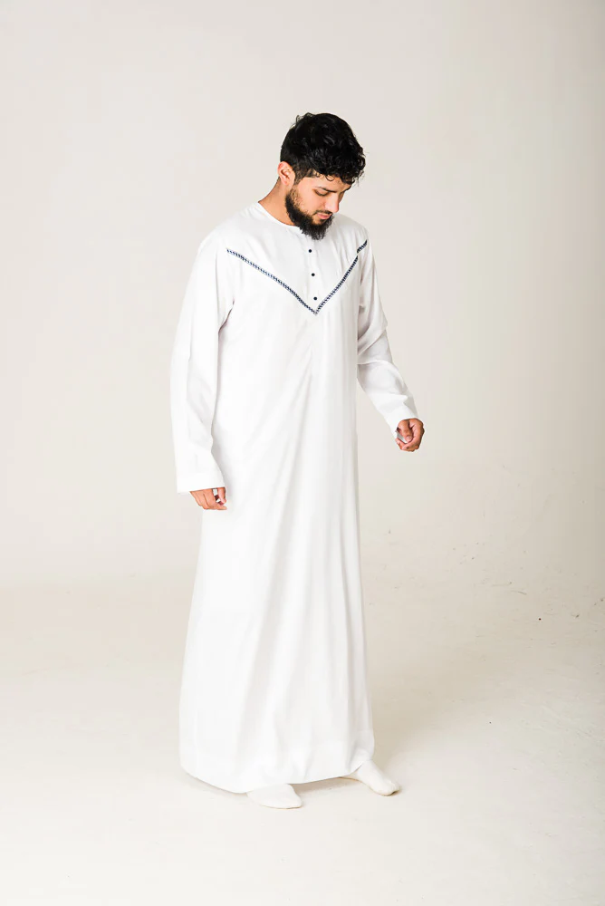 White|Blue Toddler Omani - Image 3