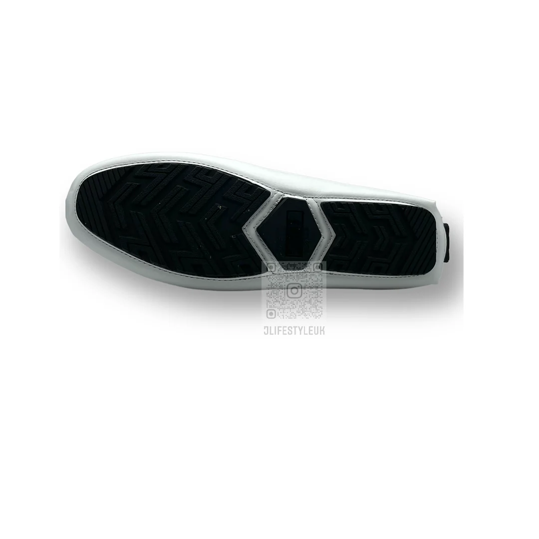 White Buckle Loafers - Image 3