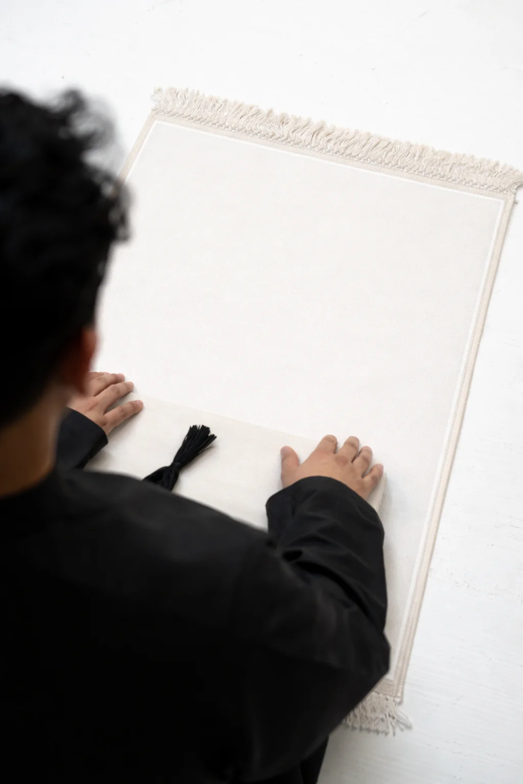 White Foam Prayer Mat