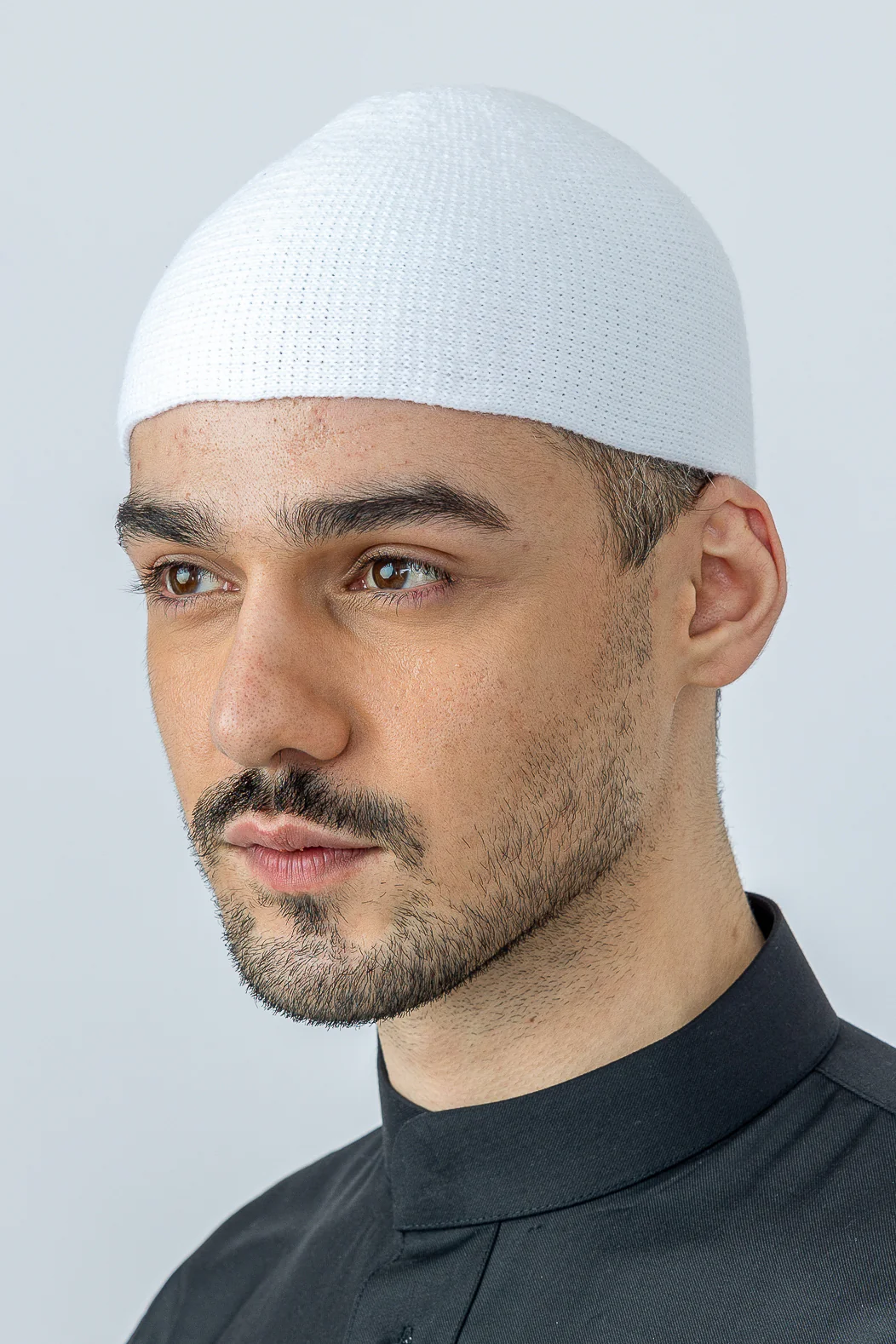 White Turkish Head Cap - Image 2