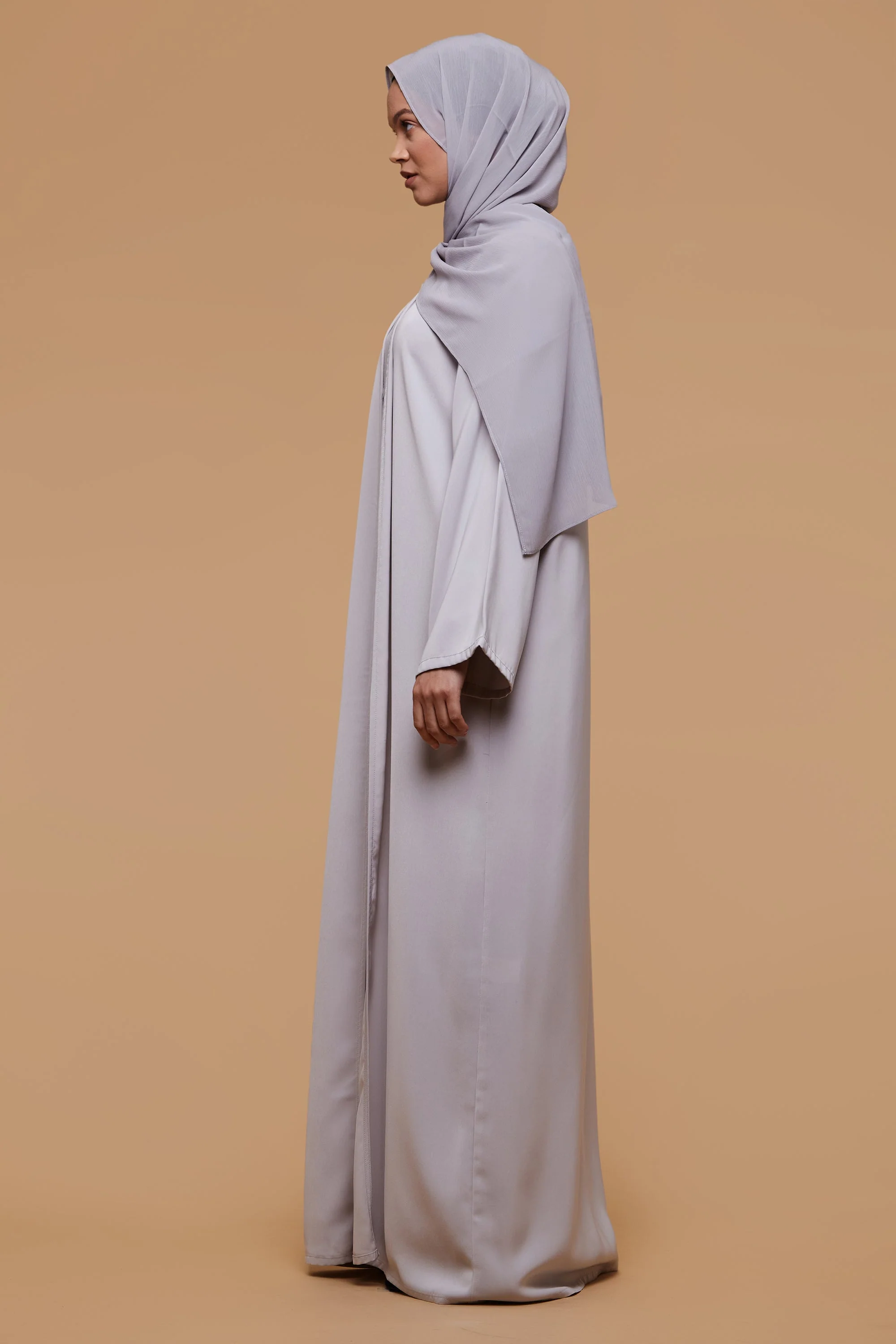 Wind Grey Soft Touch Kimono - Image 3