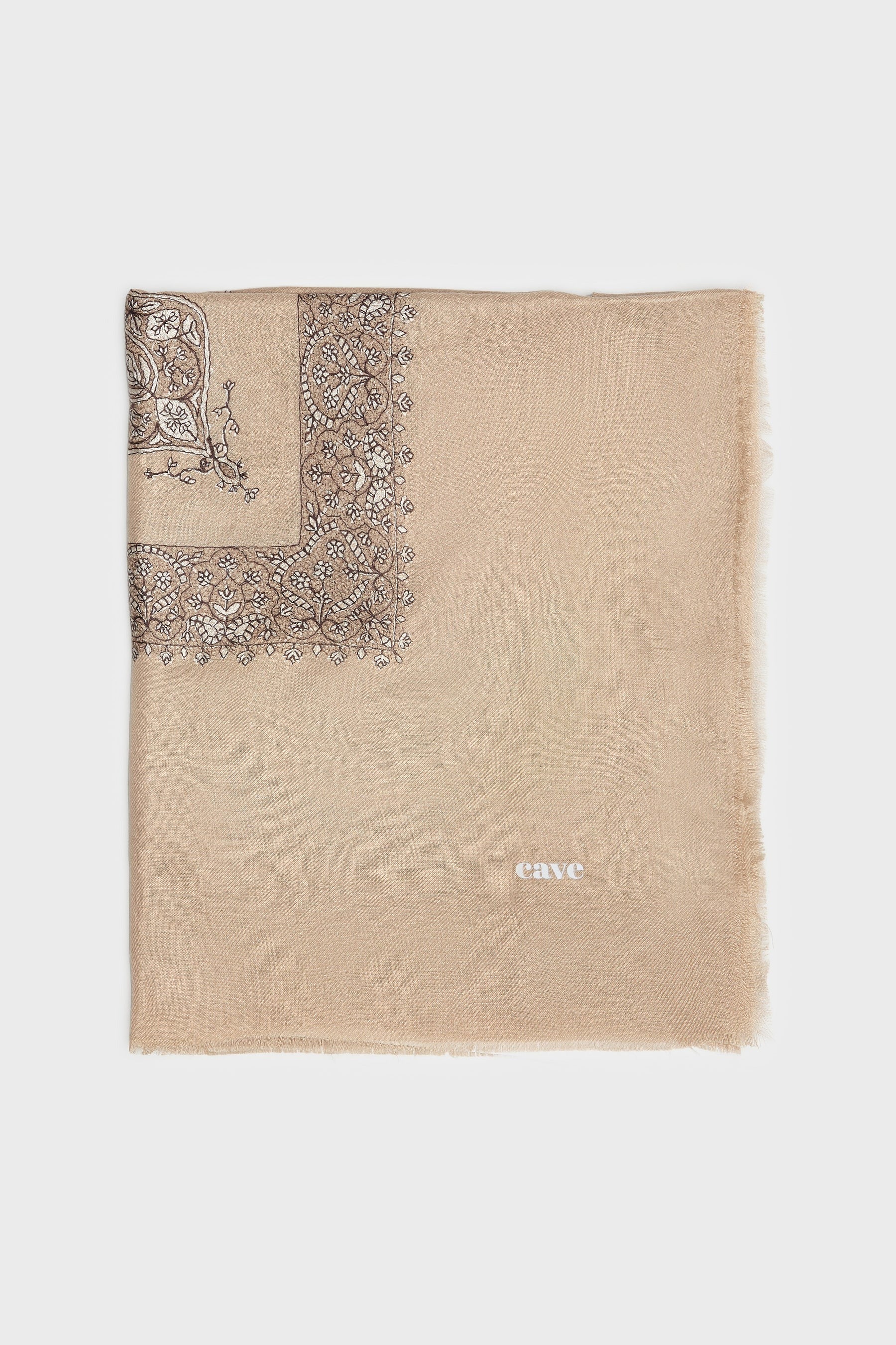 Caramel Brown & Beetroot Yemeni Shemagh - Image 2
